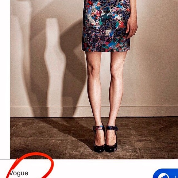 ERDEM in Vogue Resort Collection Dress